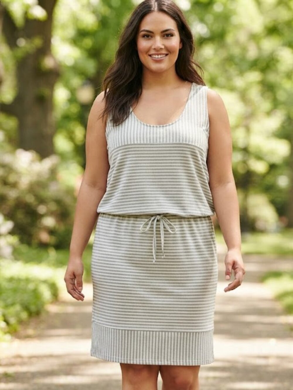 Stripes summer dress
